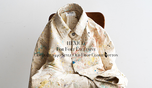 HEXICO / ヘキシコ】For Fort Exclusive Coverall 1940s Style