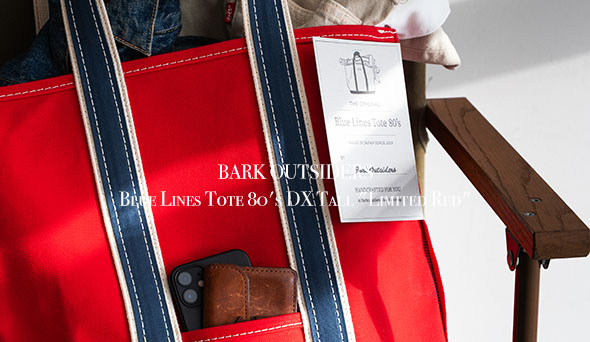 BARK OUTSIDERS / バークアウトサイダーズ】Blue Lines Tote 80's DX